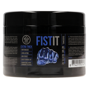 lubrifiant eau fist it extra thick 500 ml pot noir