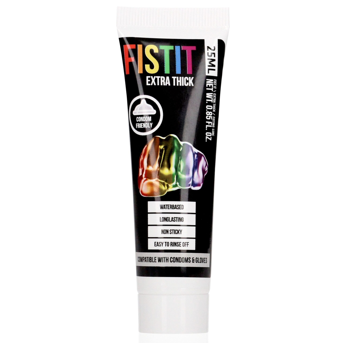 lubrifiant eau fist it extra thick rainbow 25ml scaled
