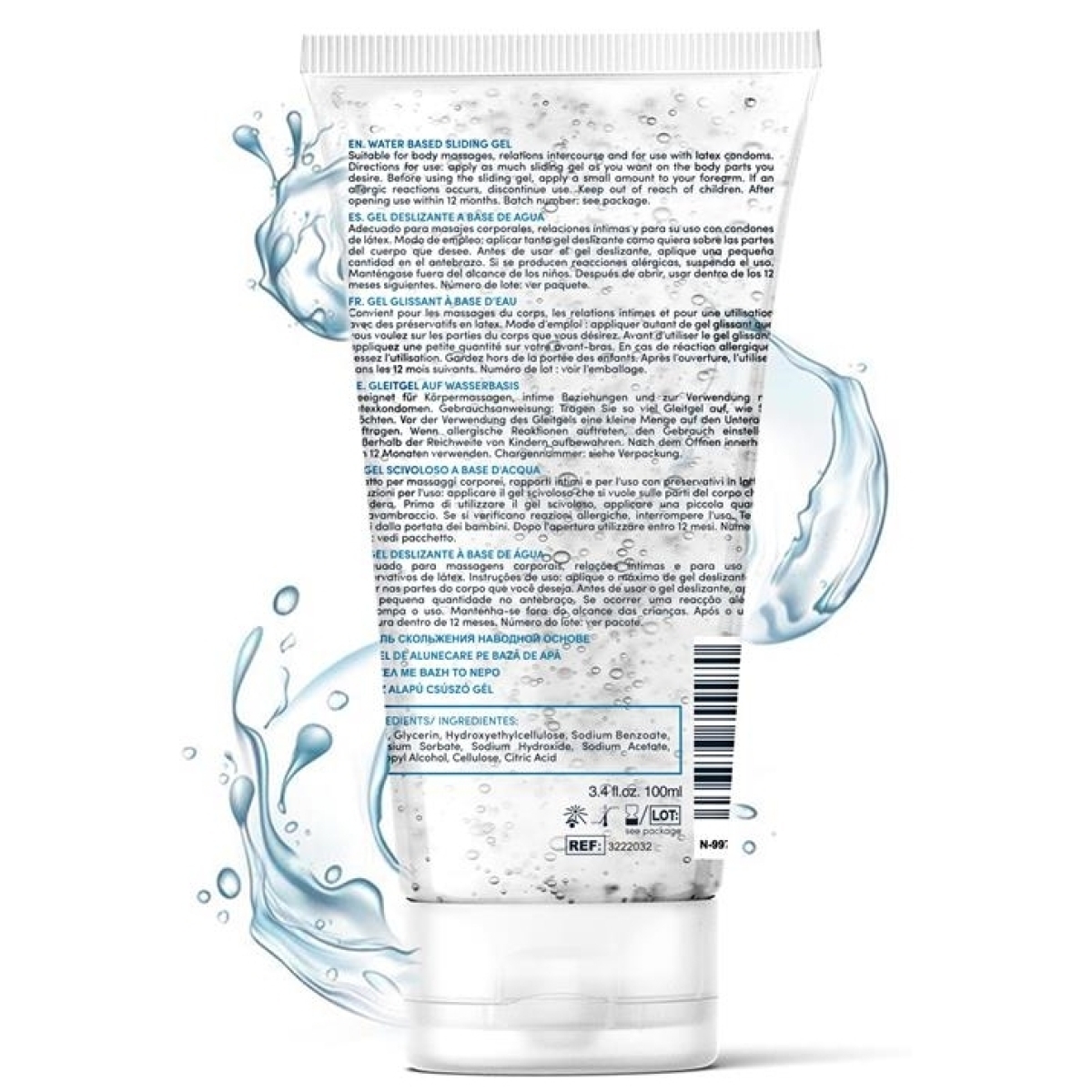 lubrifiant eau nanami water 100ml 1