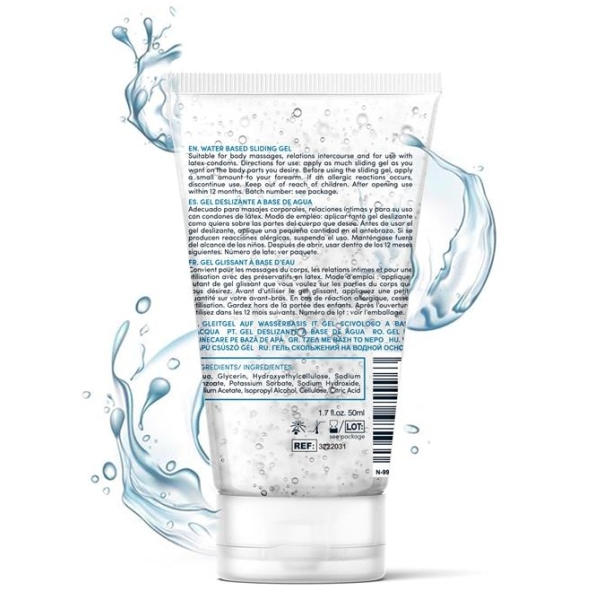 lubrifiant eau nanami water 50ml 1