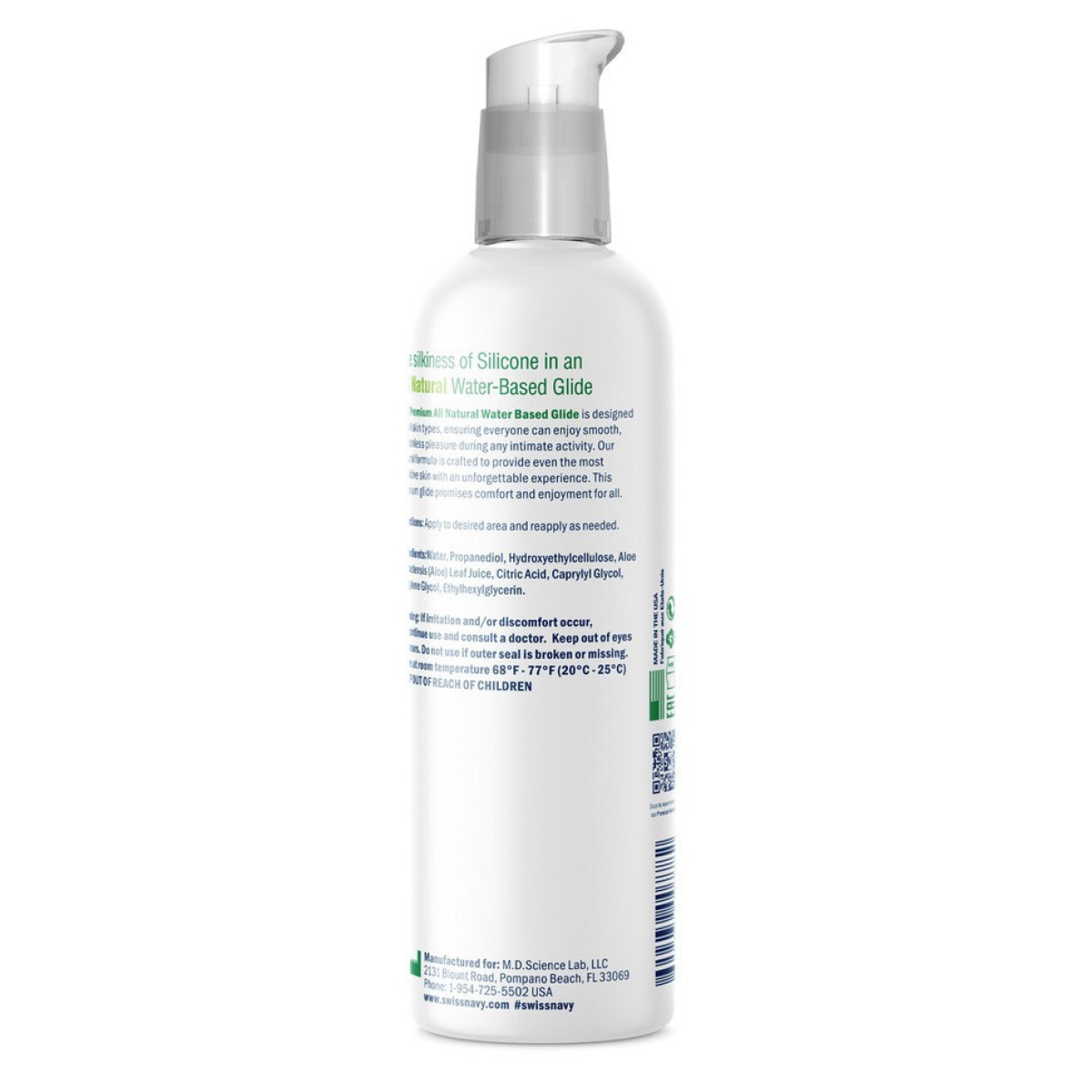 lubrifiant eau natural swiss navy 236ml 1
