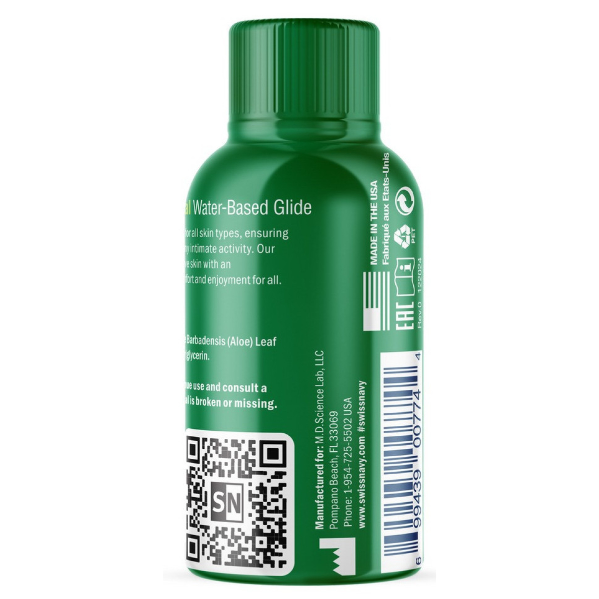 lubrifiant eau natural swiss navy 295ml 2