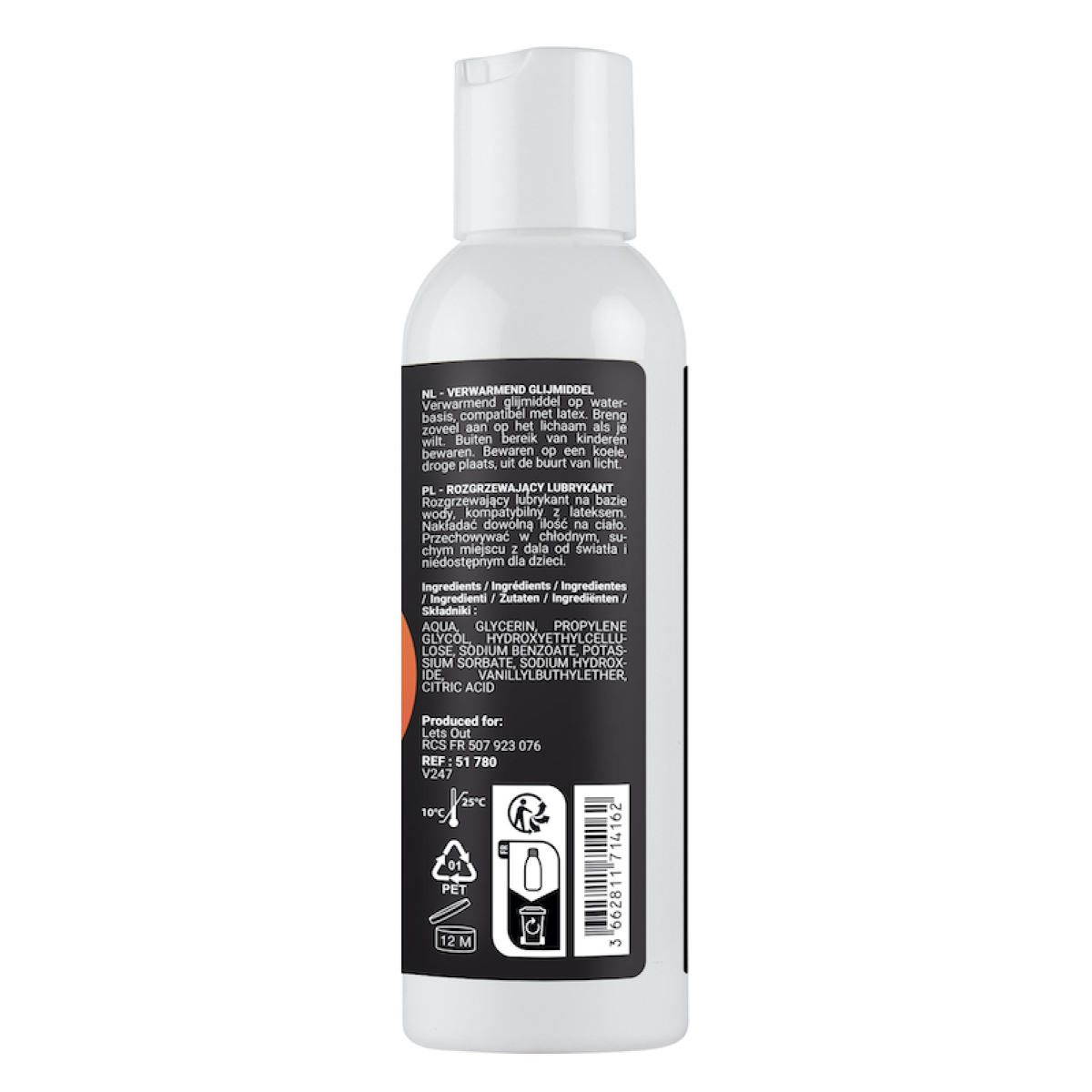 lubrifiant effet chaud sensualube warming 150ml 2