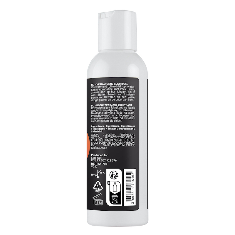 lubrifiant effet chaud sensualube warming 150ml 2