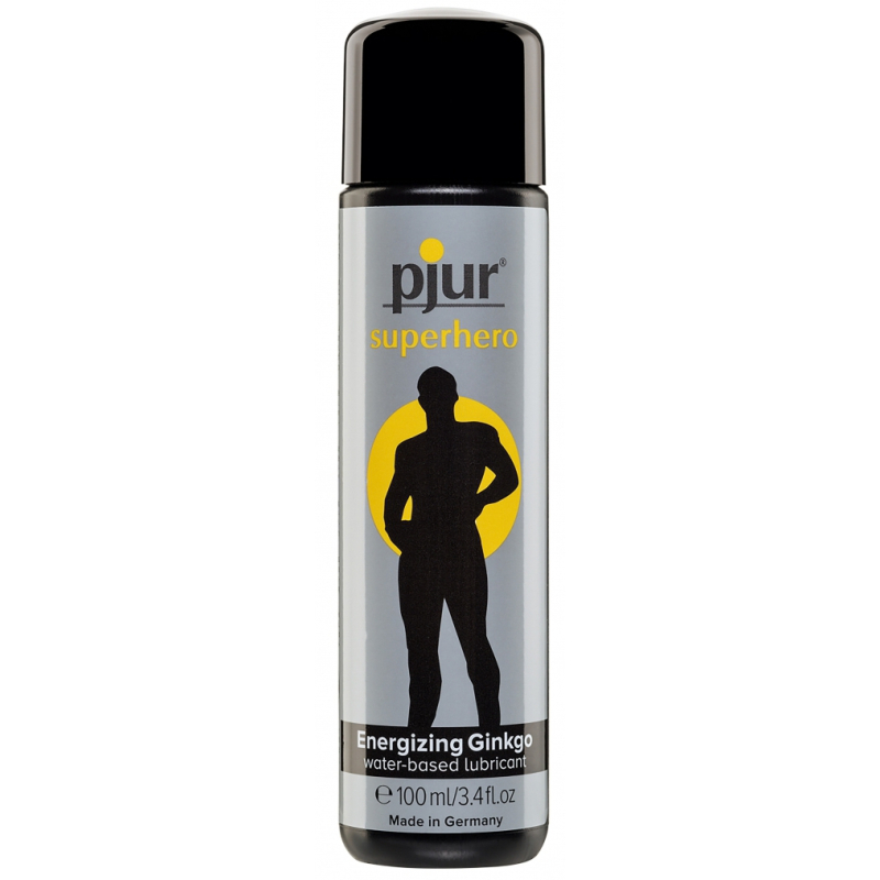 lubrifiant-energisant-superhero-pjur-100ml lubrifiant energisant superhero pjur 100ml