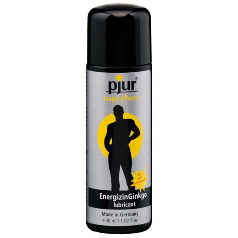 lubrifiant-energisant-superhero-pjur-30ml lubrifiant energisant superhero pjur 30ml