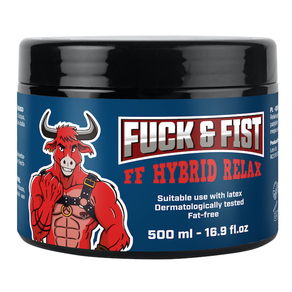 lubrifiant epais relaxant fuck fist ff hybrid relax 500ml