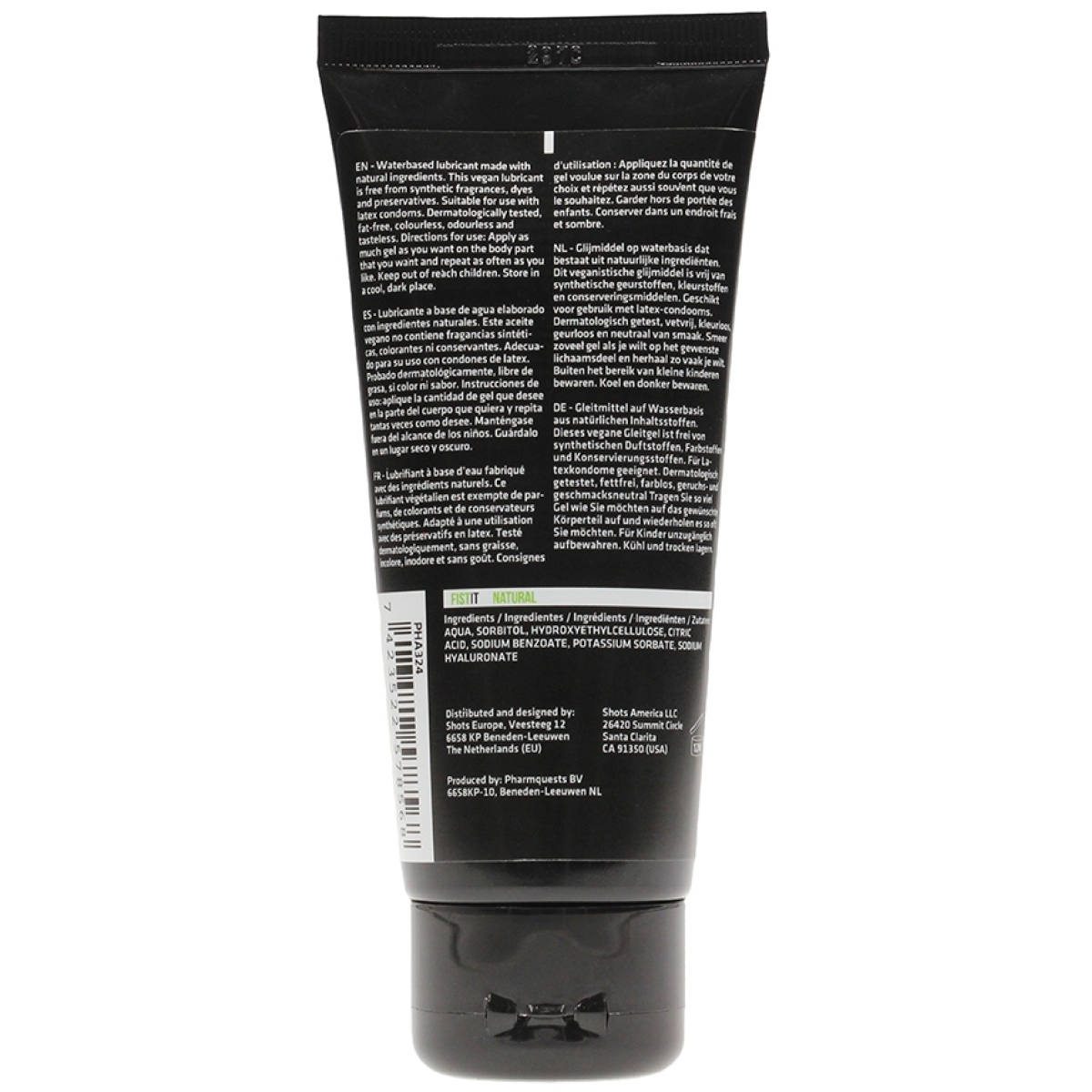 lubrifiant fist it natural vegan 100ml 1