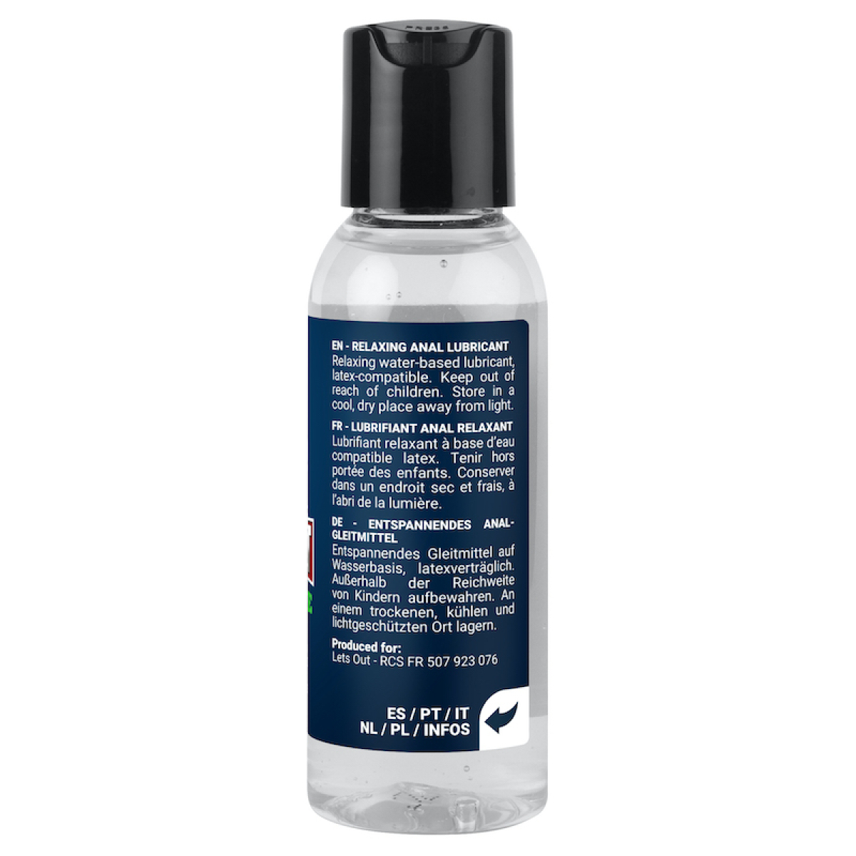 lubrifiant fuck fist waterbased relax 50ml 2