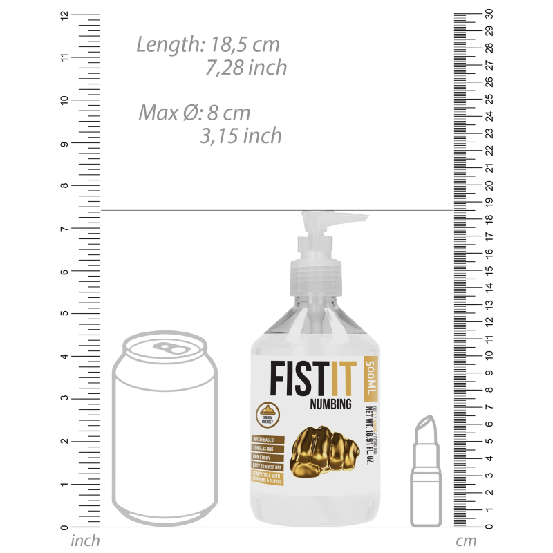 lubrifiant relaxant fist it numbing bouteille pompe 500ml 1 scaled