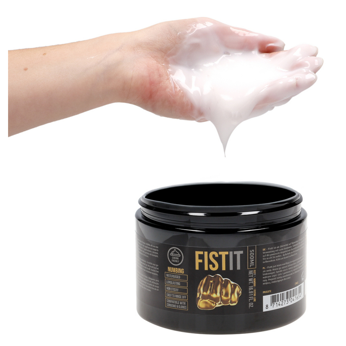 lubrifiant relaxant fst it numbing 500 ml pot noir 1