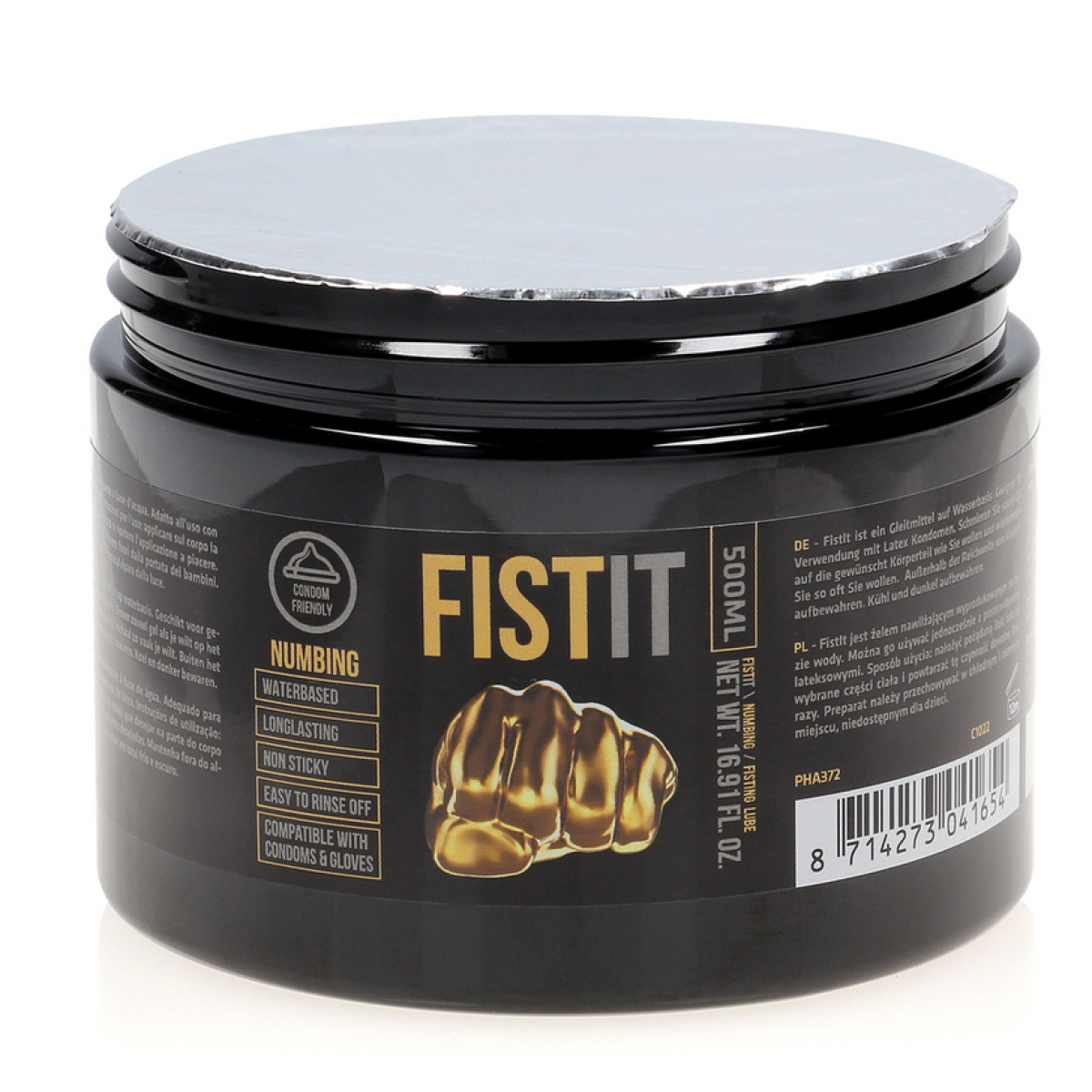 lubrifiant relaxant fst it numbing 500 ml pot noir 3