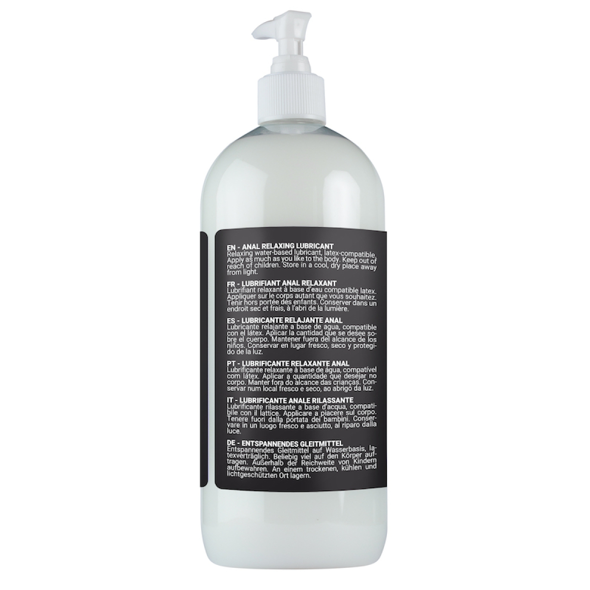 lubrifiant relaxant sensualube anal relaxing 1 litre 1