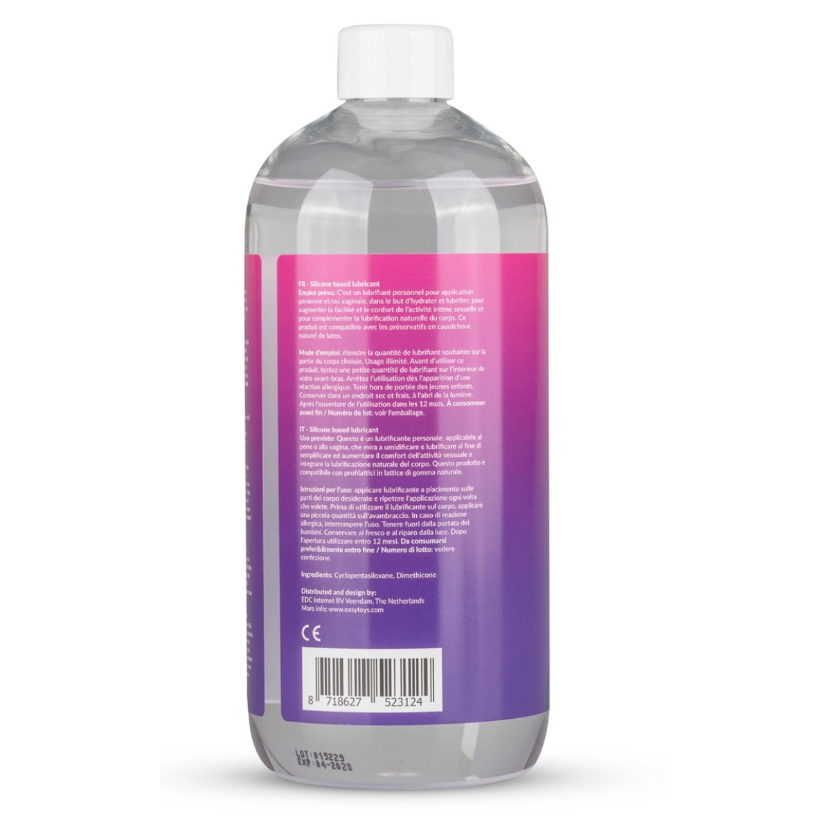lubrifiant silicone easyglide bouteille de 500 ml 2