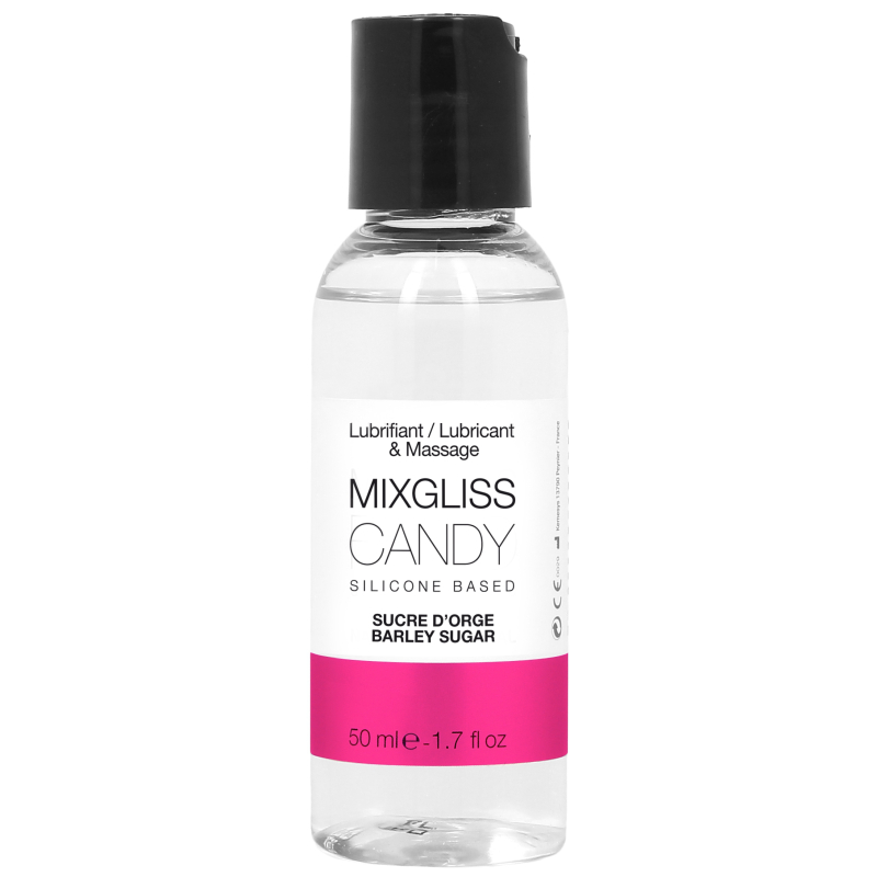 lubrifiant silicone mixgliss candy sucre d orge 50ml