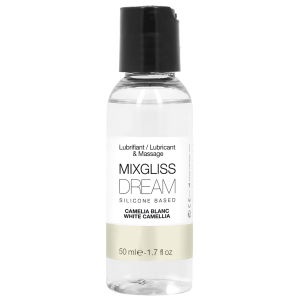 lubrifiant silicone mixgliss dream camelia blanc 50ml