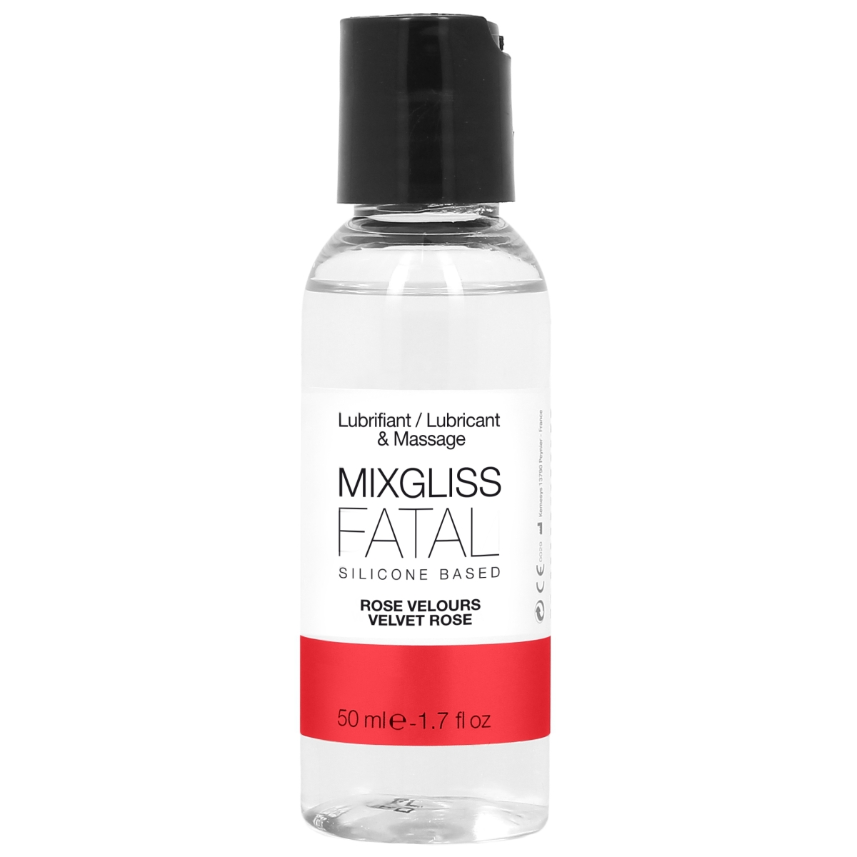 lubrifiant silicone mixgliss fatal rose velours 50ml