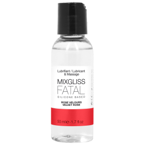 lubrifiant silicone mixgliss fatal rose velours 50ml