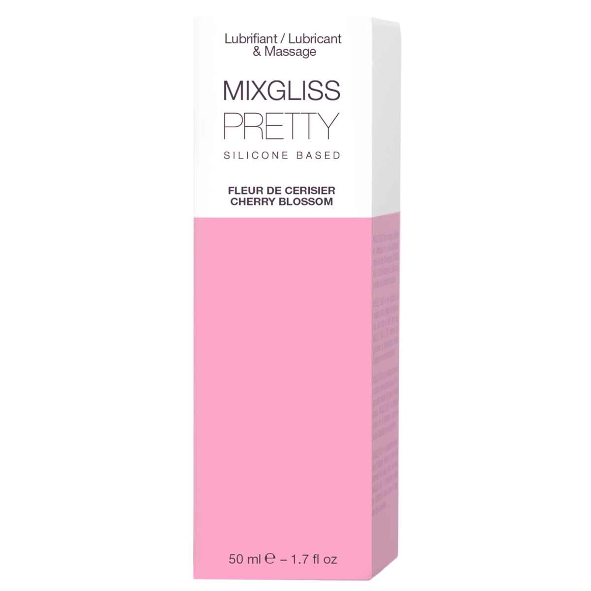lubrifiant silicone mixgliss pretty fleur de cerisier 50ml 1