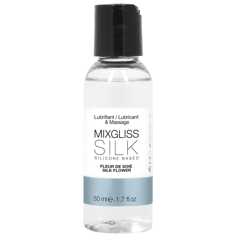 lubrifiant silicone mixgliss silk fleur de soie 50ml