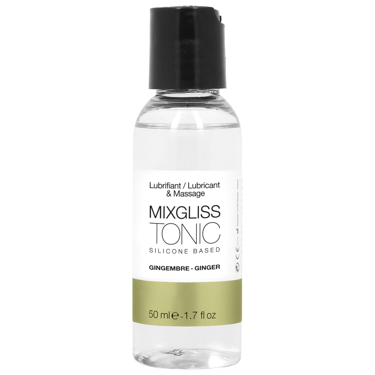 lubrifiant silicone mixgliss tonic gingembre 50ml