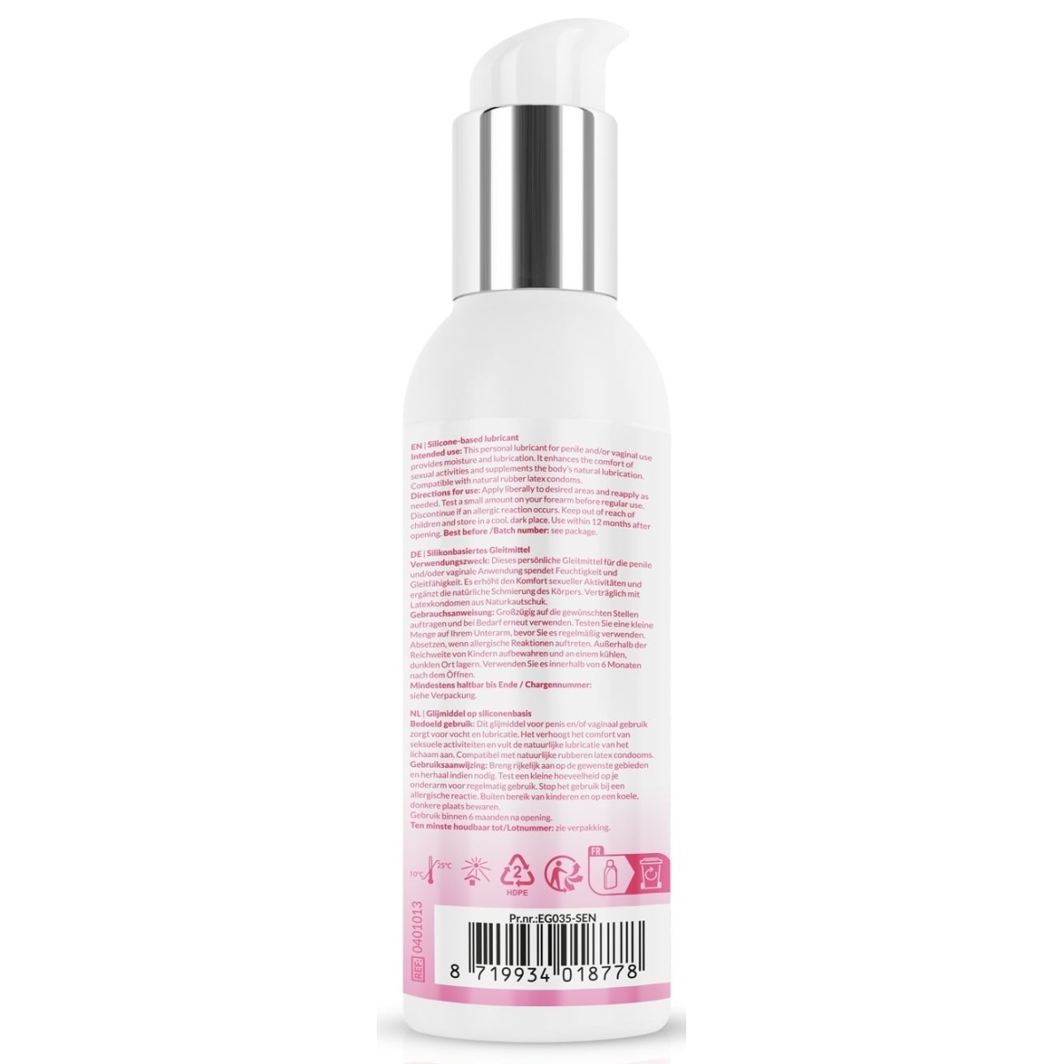 lubrifiant silicone sensitive easyglide 150 ml 2