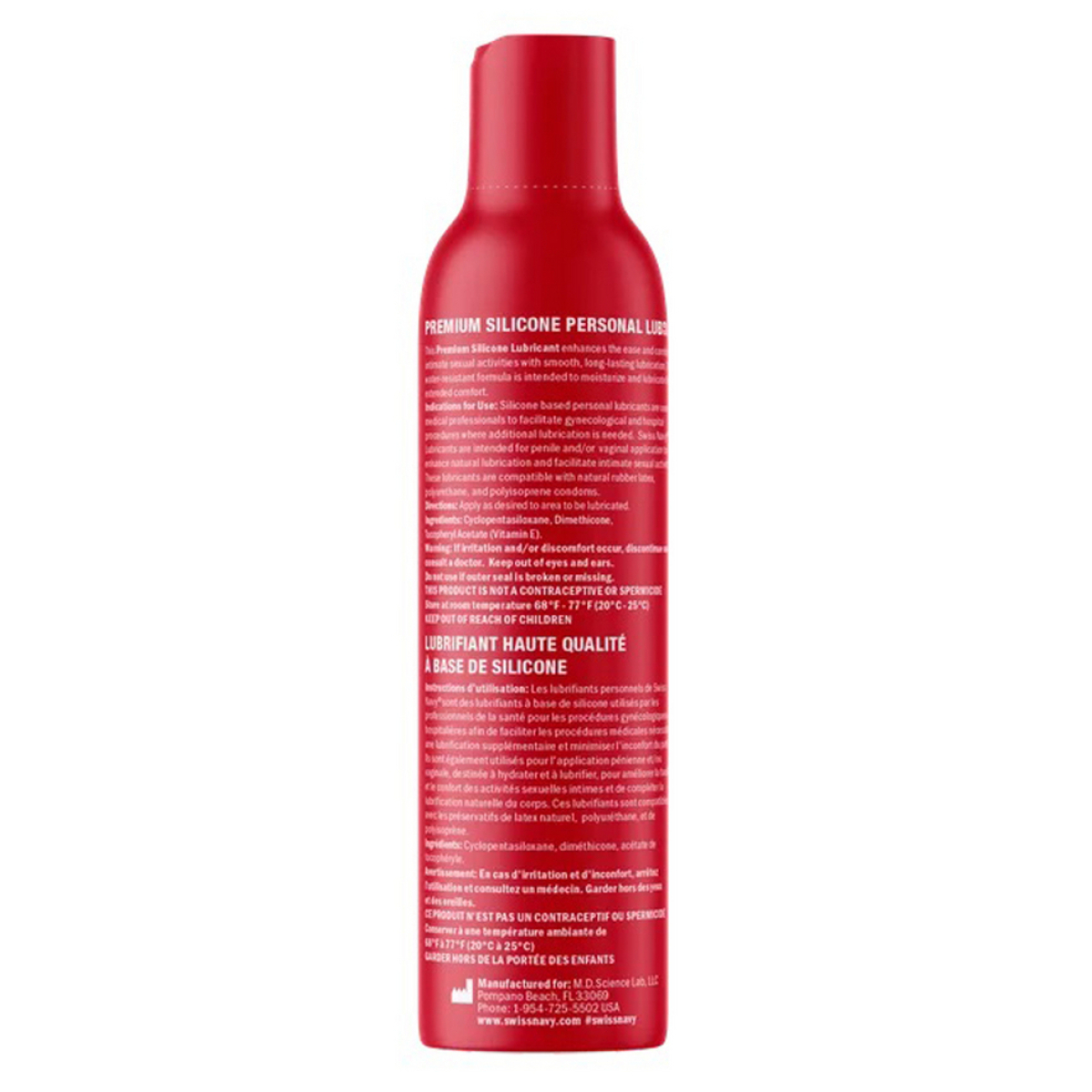 lubrifiant silicone swiss navy 354ml 1