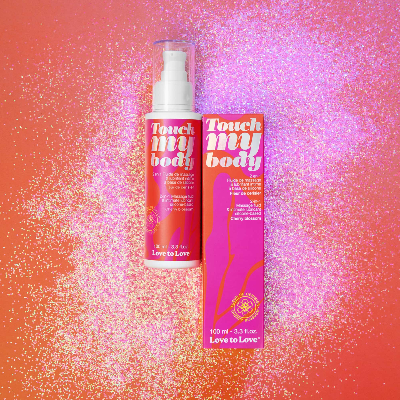 lubrifiant silicone touch my body fleur de cerisier 100ml 2
