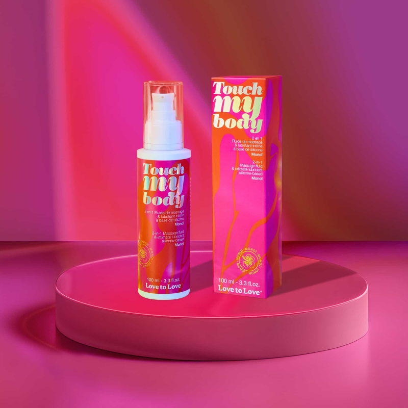 lubrifiant silicone touche my body monoi 100ml 2
