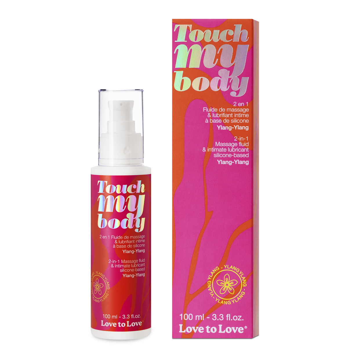 lubrifiant silicone touche my body ylang ylang 100ml 1