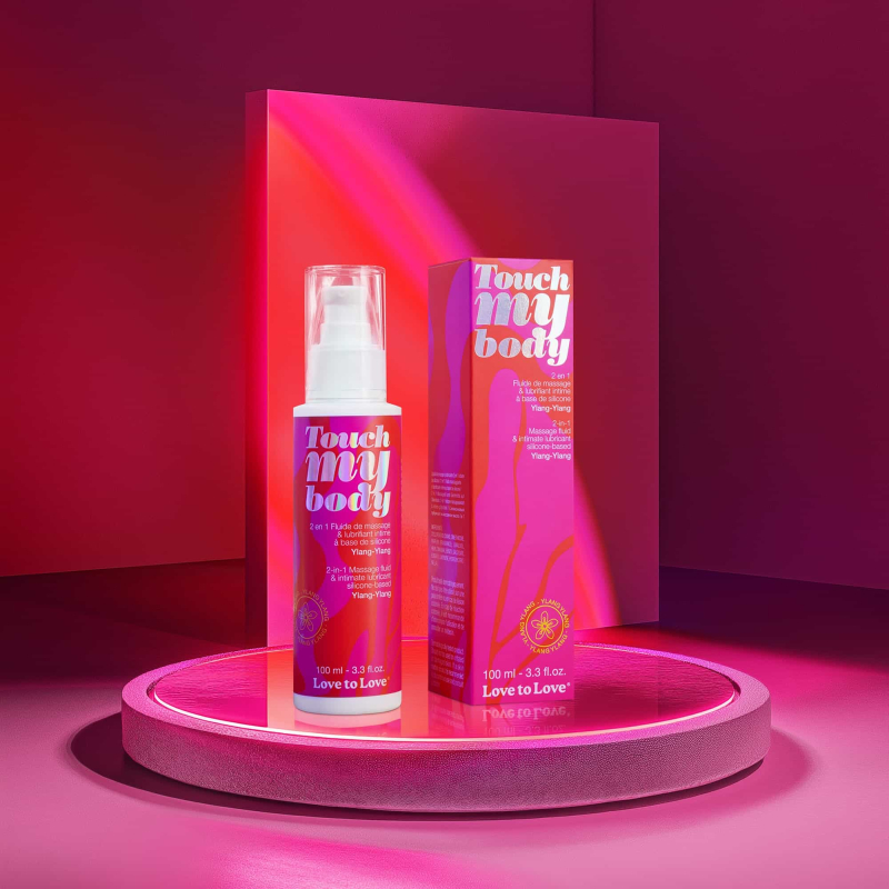 lubrifiant silicone touche my body ylang ylang 100ml 2