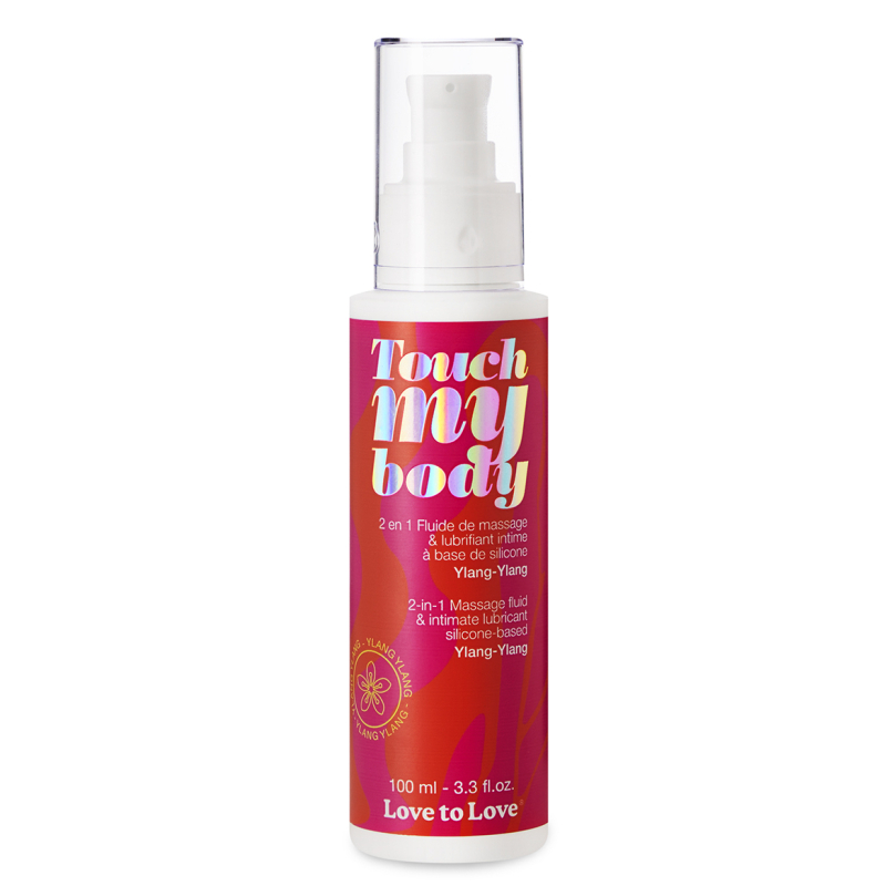 lubrifiant silicone touche my body ylang ylang 100ml