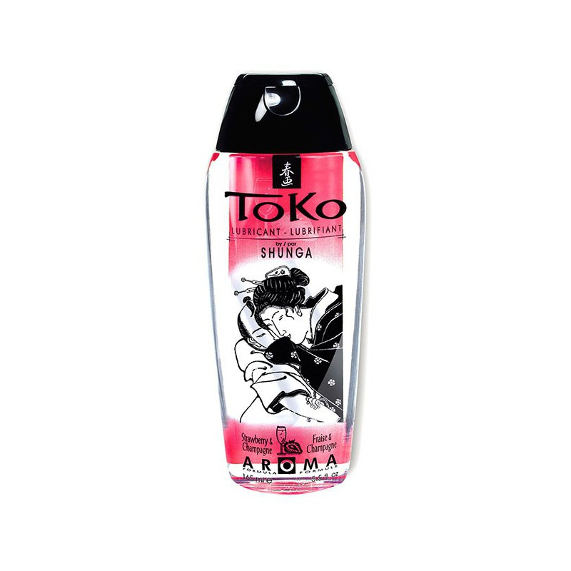 lubrifiant toko vin petillant a la fraise 165 ml