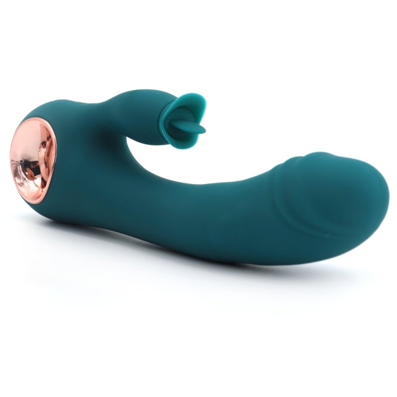 magic wand clit licking vibe green 4