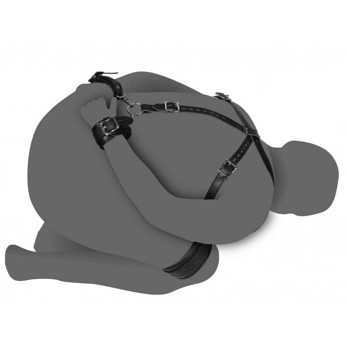 mainteneur de position body harness sangles et menottes 1