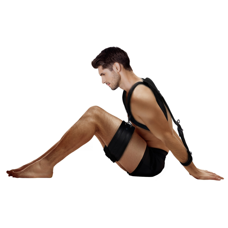 mainteneur de position body harness sangles et menottes