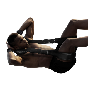 mainteneur de position padded sling avec menottes