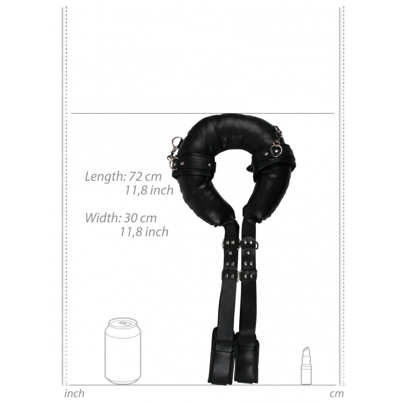 mainteneur de position padded sling avec menottes 5
