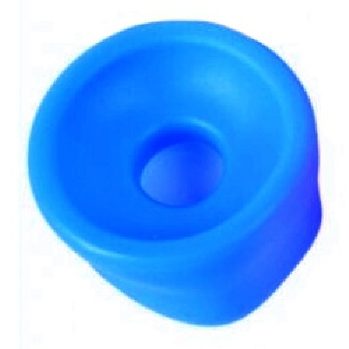 manchon souple pour pompe a penis 65mm bleu 1