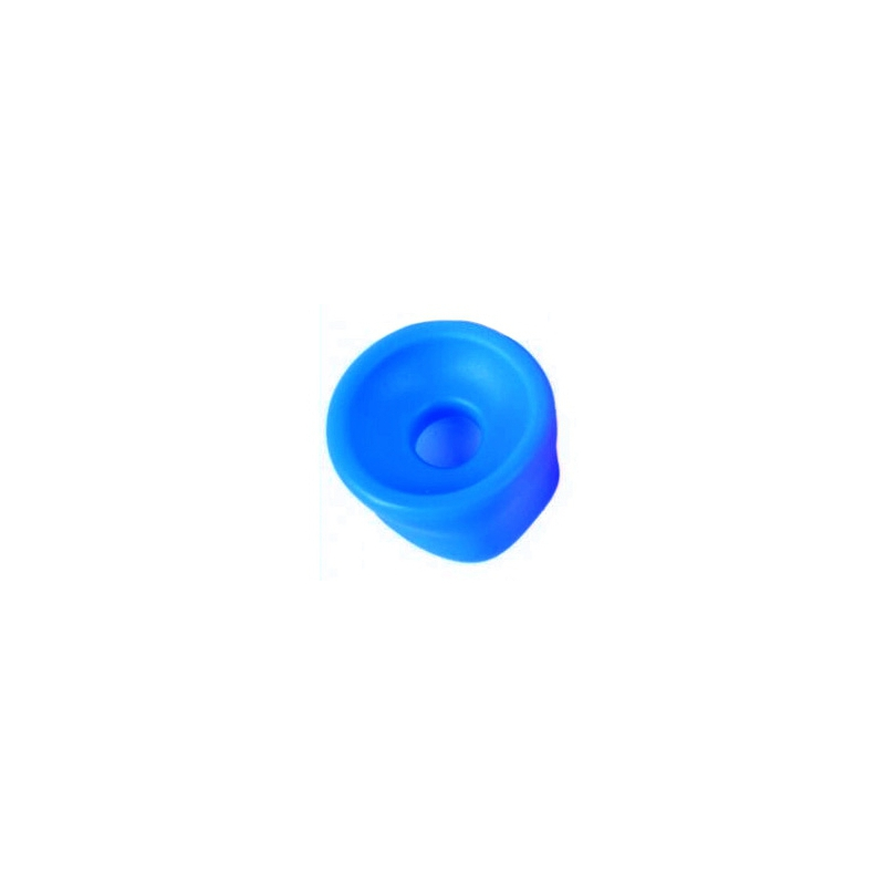 manchon souple pour pompe a penis 65mm bleu 1