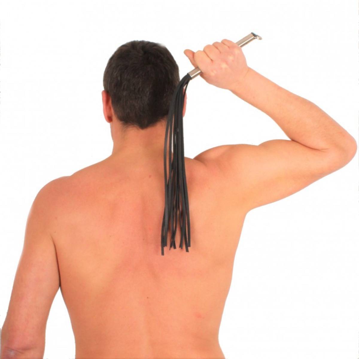 martinet 15 brins en cuir manche alu 1