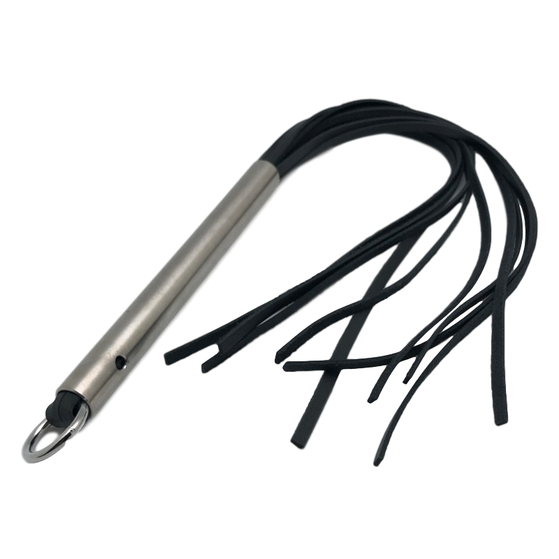 martinet 15 brins en cuir manche alu 1