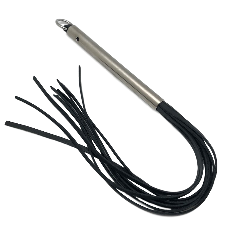 martinet 15 brins en cuir manche alu