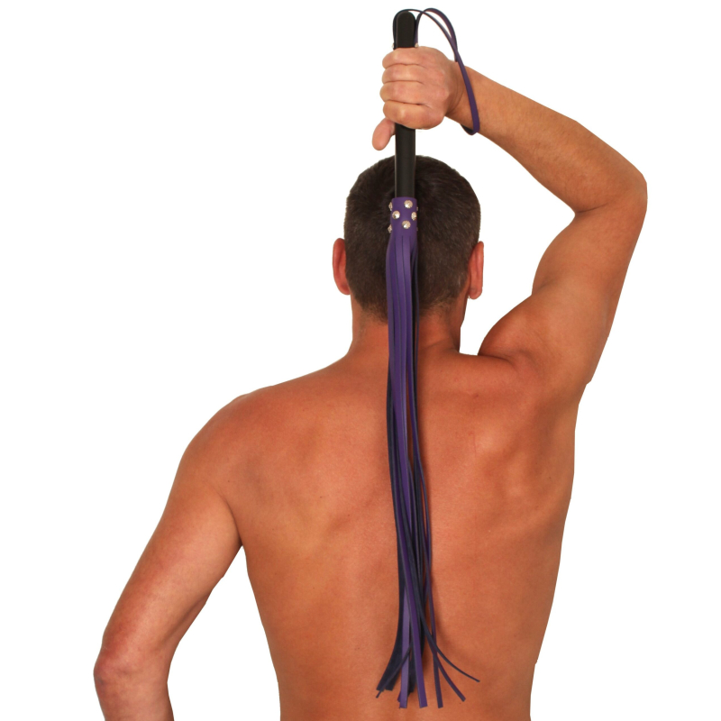 martinet brins en cuir noir 69cm manche en bois 10 scaled