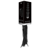 martinet gode black whip beads 15 x 4 cm 1