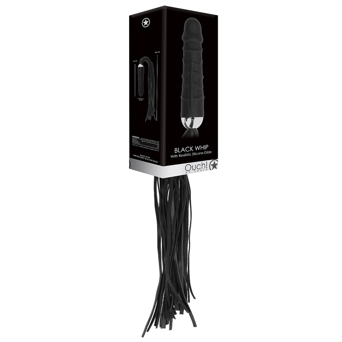 martinet gode black whip nerve 13 x 35 cm 1