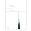 martinet halo 53cm bleu 4