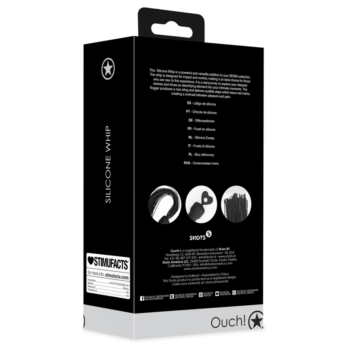 martinet siliconewhip 46cm 2