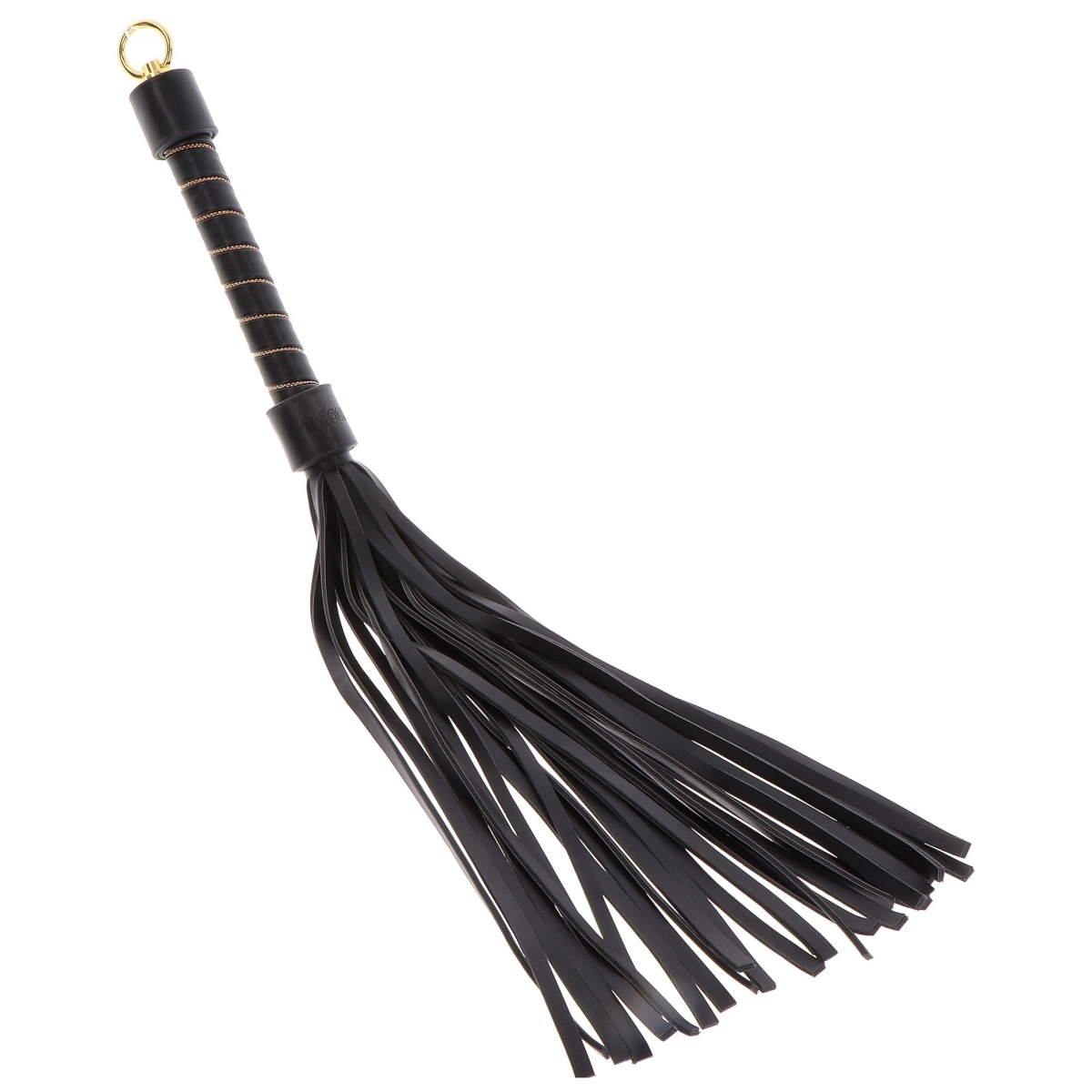 martinet studded whip 55cm noir 1