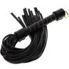 martinet studded whip 55cm noir